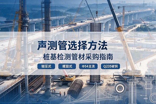 黔东南声测管选型标准
