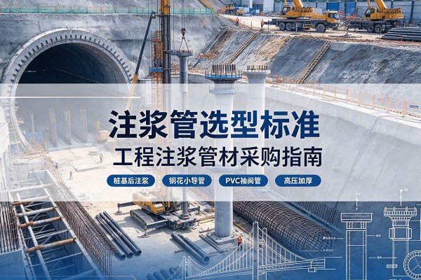 黔东南注浆管选型标准